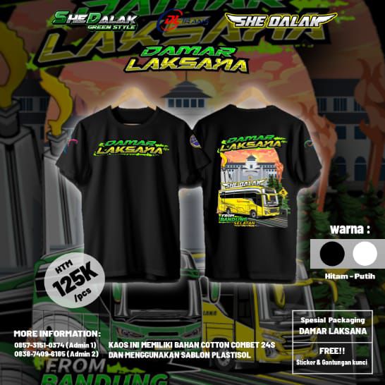 Kaos Damar Hitam